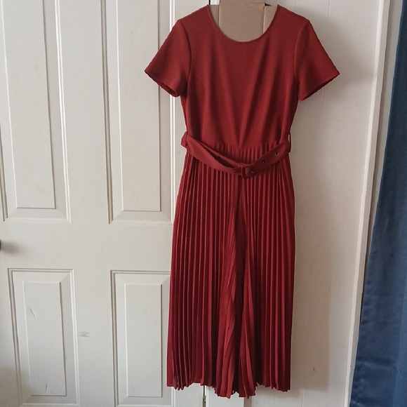 Simply Vera Vera Wang Burgundy Jumpsuit - Picture 1 of 4